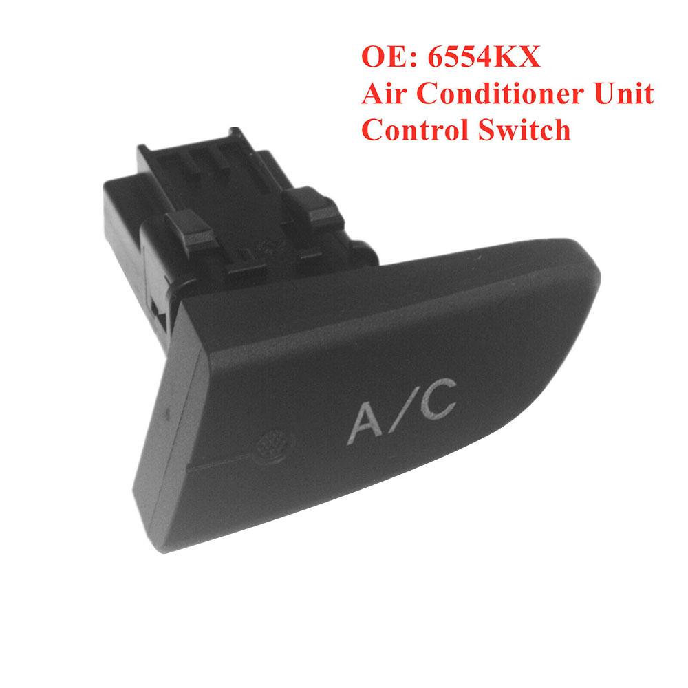 Air Condition AC Switch Button 6554KX For Peugeot 107 Citroen C1 Toyota Aygo