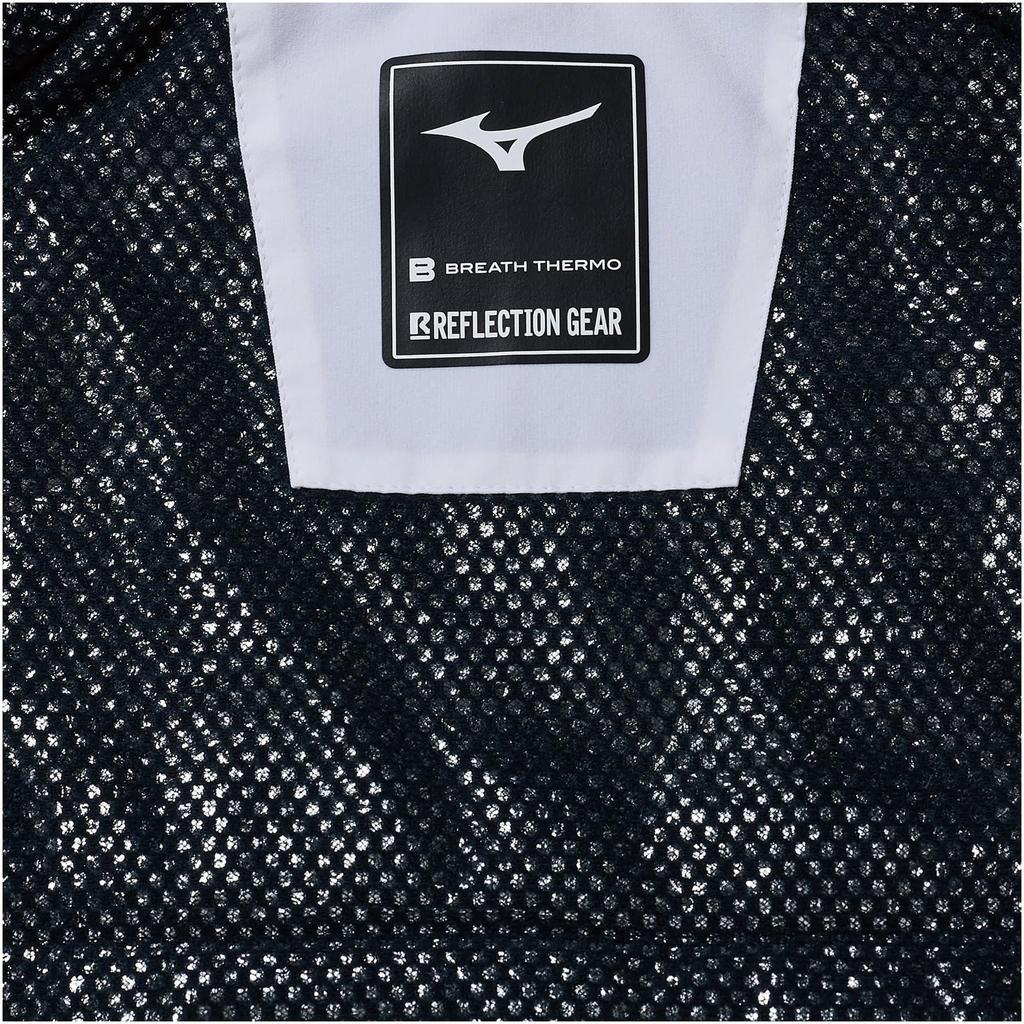 Mizuno N2JCB510 Thermal Charge Warmer Jacket for Competitive and White Size M (Padded) Swimming, Training, Travel, Marble, (MUGEN Graphic)