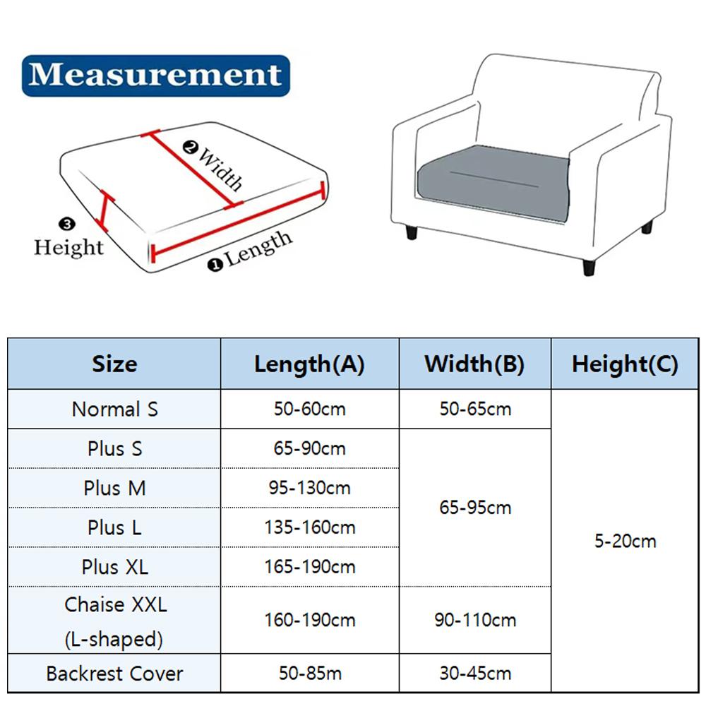 Simple Twill Jacquard Sofa Cover Soft Fabric Stain Scratch Resistant For All Seasons Living Room Home Furniture Decor Couch