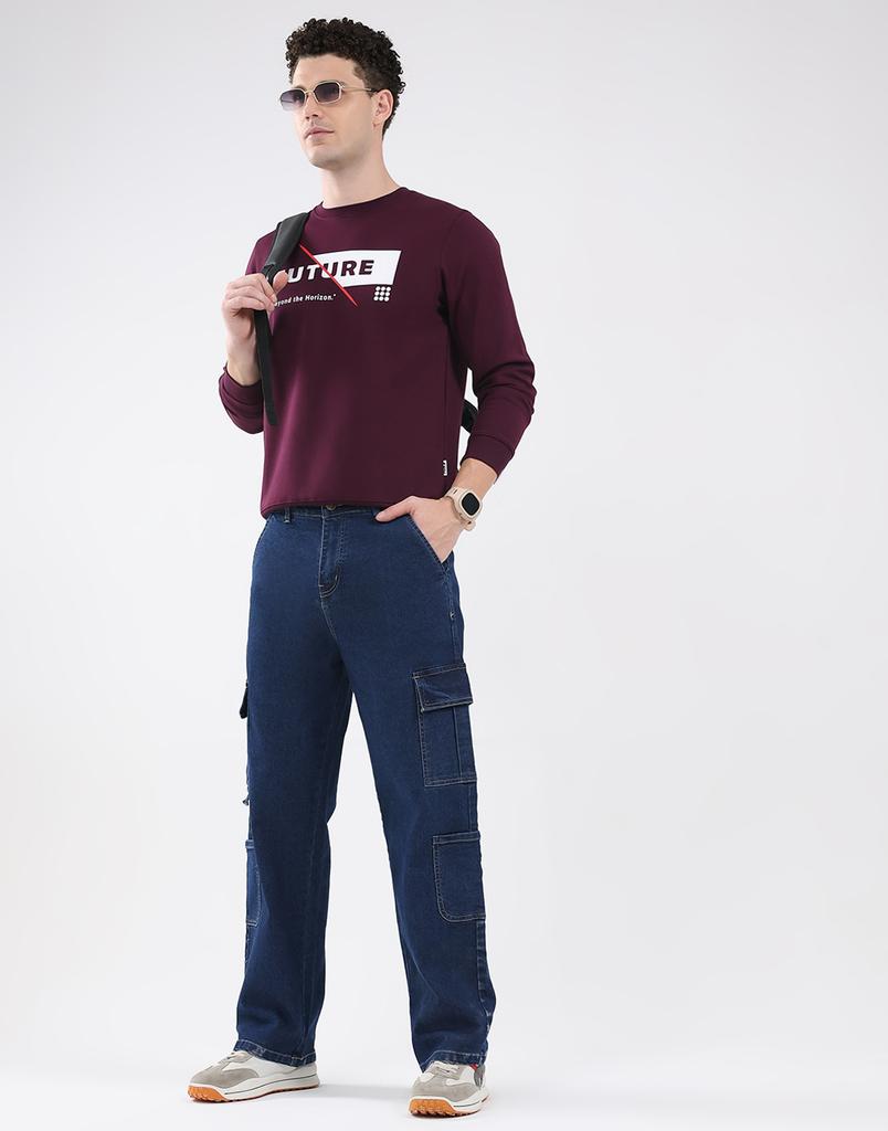 Rock It Men Round Neck Full Sleeve Sweatshirt