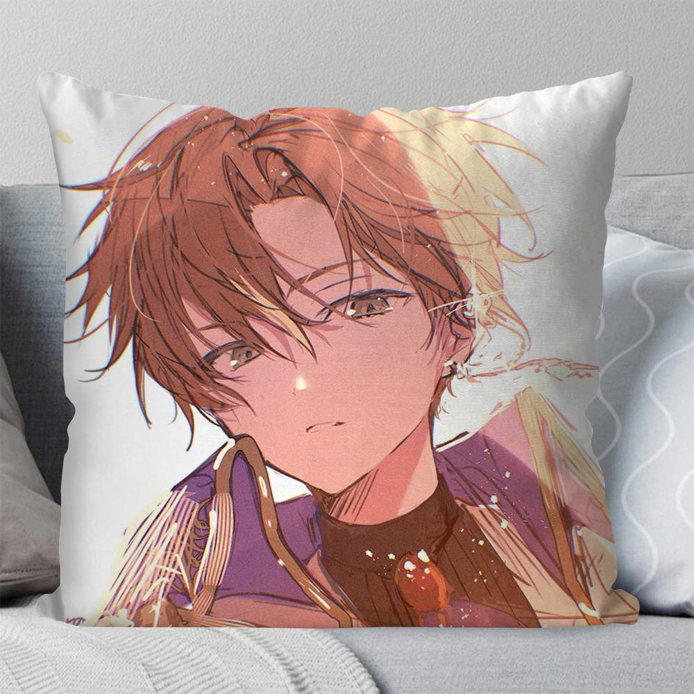 Akito Shinonome Animation P-Project Sekai Pillow Case Square Pillow Bedroom Sofa Leisure ComfortLivingRoom Home Decoration 40X40