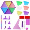 1Pc Diamond Painting New Turning Diamond Disc, Hexagonal Diamond Disc Multifunctional Funnel Disc Screen Diamond Disc DIY Tool Set