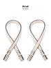 Buckle-Free Underarm Wide Bag Strap - Short Shoulder Replacement for Women's Bags