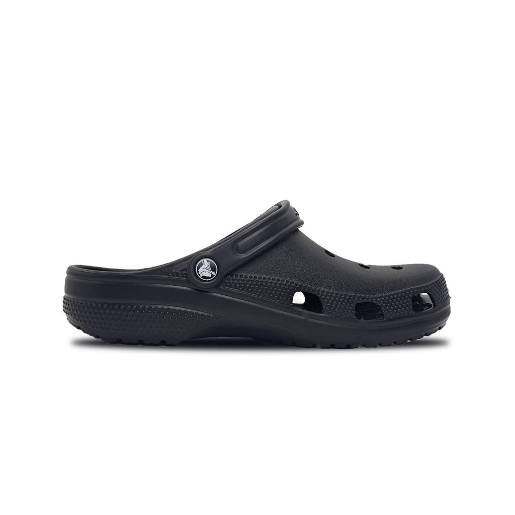 Crocs Classic Clog Subway Graffiti EVA Trendy Versatile Commuter Casual Simple Clog Shoes Men's Black