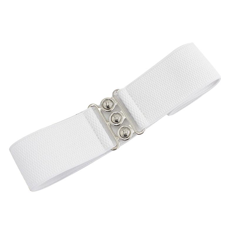 Korean Style Buckle Elastic Wide Belt Wide Cummerbund Strap Belt Waist Female Women Accessories