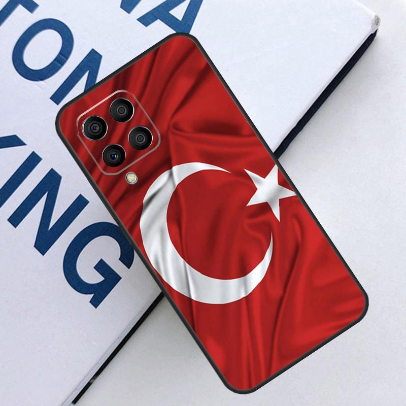 Turkey Turkish Flag For Samsung Galaxy M31 M55 M15 M11 M21 M13 M33 M35 M53 M14 M34 M54 M12 M32 M52 M06 M16 Case