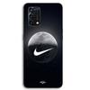 Case - MANIACASE - Oppo A95 - Black - TPU Silicone - Nike Moon Pattern