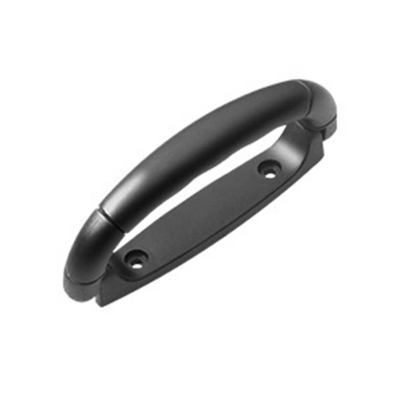Black Plastic Pulls Long Luggage Handle Toolbox Grip Replacement Suitcase Side Holder Side Carrying Pull Easy to install