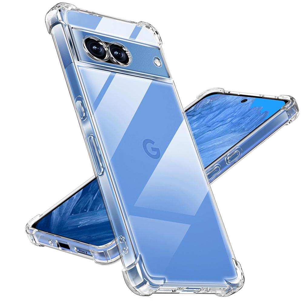 Silicone Shockproof Soft Case For Google Pixel 9A 9 ProXL 8 8A 7 7A 6 6A Pro XL A Ultra Thin Transparent Back Cover Clear Shell