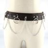 Punk Style Womens Belt Metal Chain Pendant Fashion Accessories Clothing
