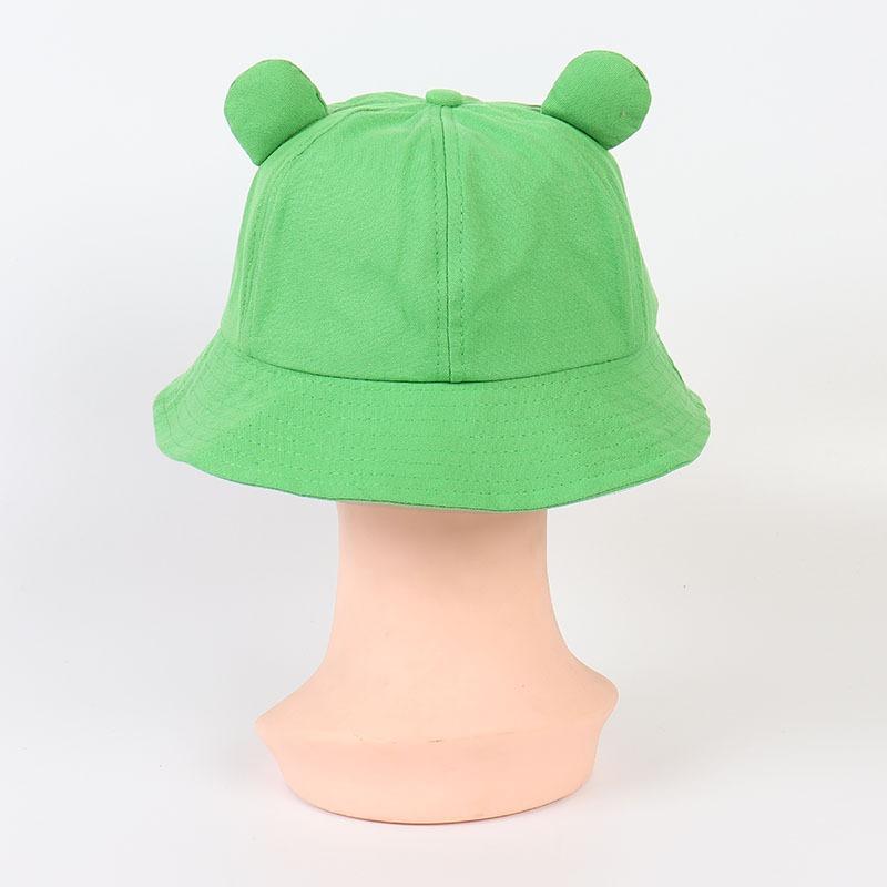 Bucket hat adult frog spring and autumn fashion adult hat tide frog bucket hat student sunshade basin hat
