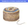 3Pcs Gradient Cake Cotton Yarns, Soft Rainbow Yarn Ball for Knitting and Crocheting Craft Project (300g X 3, 245M L Each) 100g