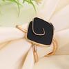 Alloy Geometric Scarf Ring Minimalist T-shirt Tie Clip Shawl Silk Scarves Ring