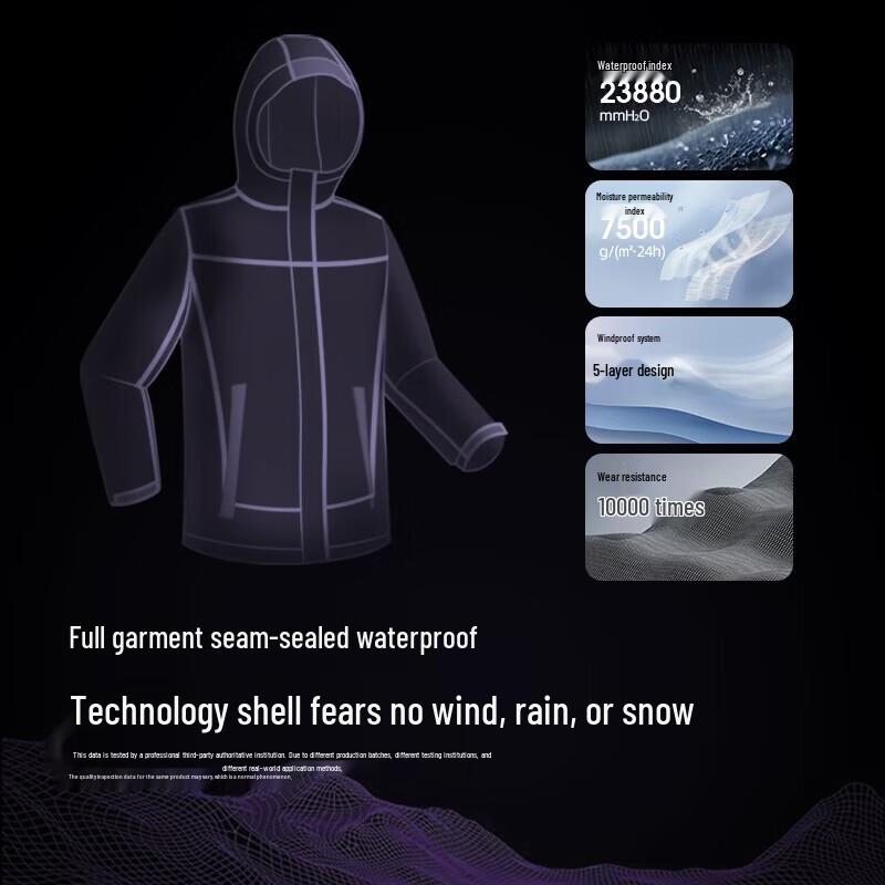 Camel Jiaolong 3.0 Women's Hardshell Outdoor Waterproof Jacket
