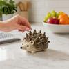 Mini Ring Stand for Bathroom Hedgehog Holder, Cute Resin Jewelry Organizer Rings, Waterproof Animal Niche Accessory Storage Vanity Dresser Bathroom,