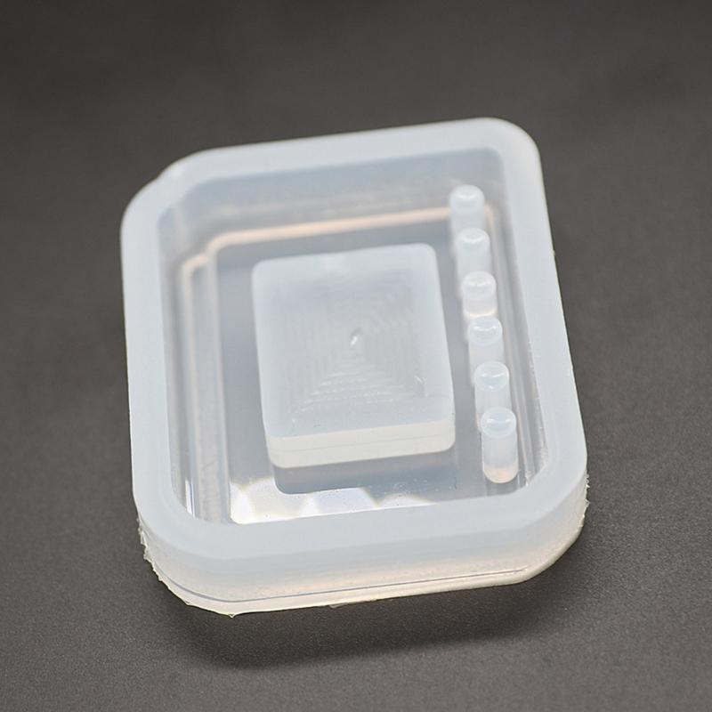 Silikonformen für Treibsand in Notizbuchform, Shaker-Harzformen, Schmuck, Schlüsselanhänger, Dekoration, Epoxidgussform, DIY-Handwerk