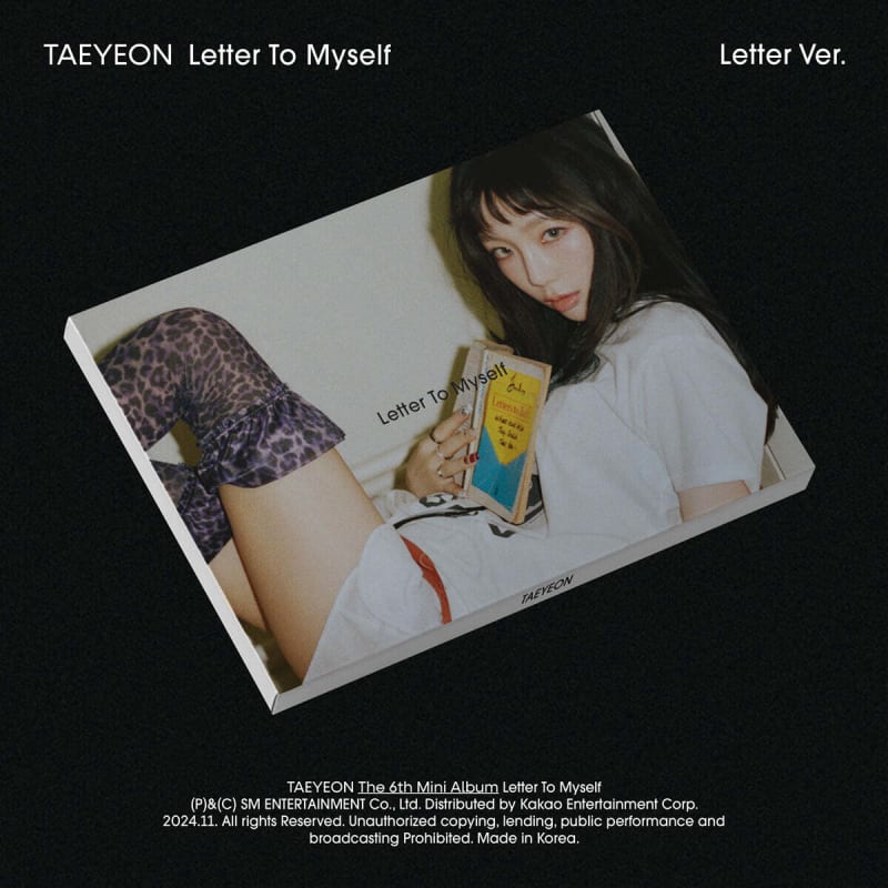 

TAEYEON - 6th Mini Album: Letter To Myself [Letter Ver.]