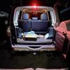 For V97 V93 V87 V98 Mitsubishi Pajero Montero door light trunk welcome light trunk warning light modification