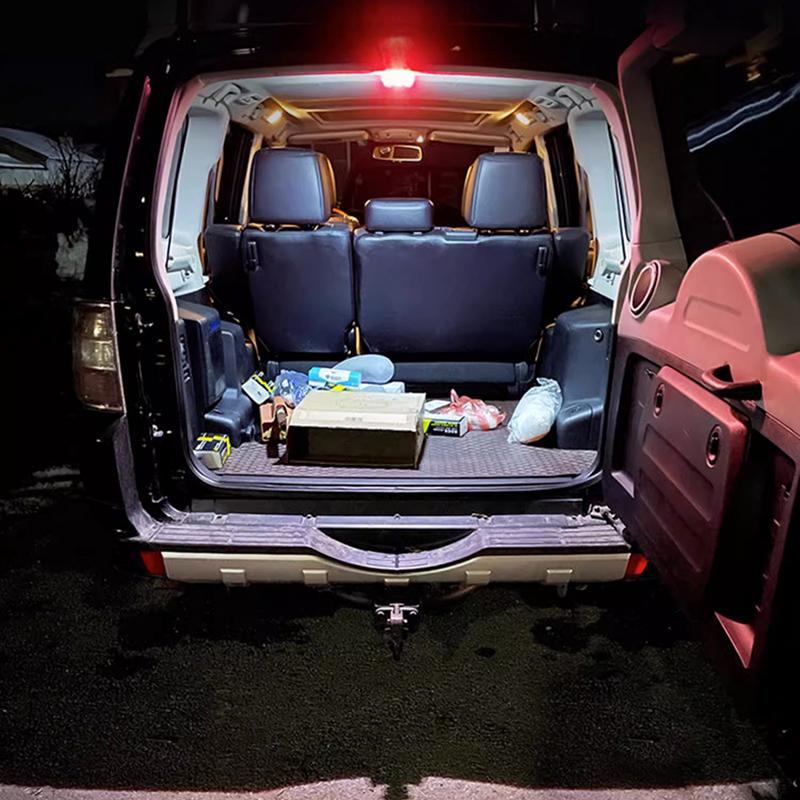 For V97 V93 V87 V98 Mitsubishi Pajero Montero door light trunk welcome light trunk warning light modification