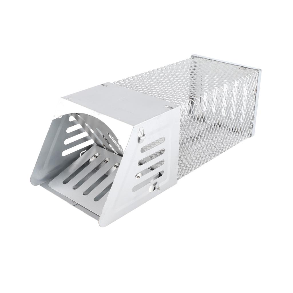 Mice Catch Cage Single Door Auto Door Lock Humane Mouse Trap for Indoor Shopping Mall Restaurant