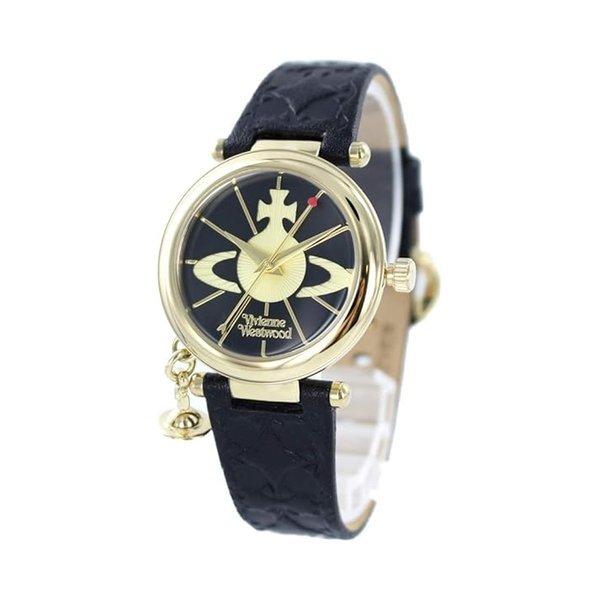 Vivienne WeStwood Women S Leather Quartz 32mm Vv006bkgd