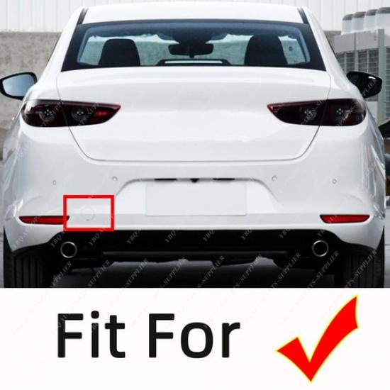 For Mazda 3 Axela Sedan - Rear Bumper Tow Hook Eye Cover Cap