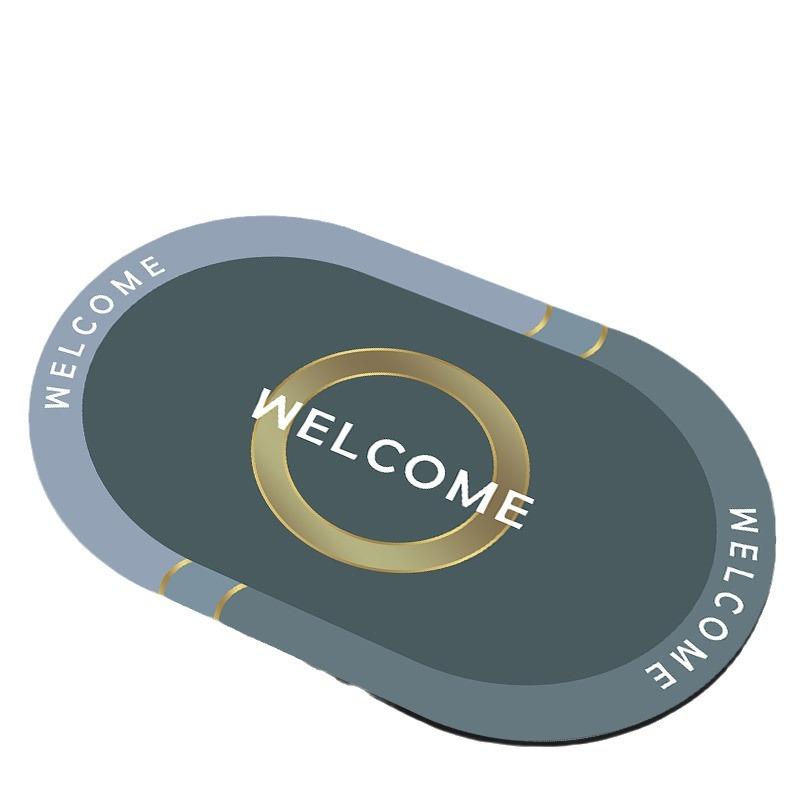 Luxury Simple Diatom Mud Bath Mat Bathtub Border Slippery Moisture-wicking Mat Bath Area Doorway Carpet Durable Durable
