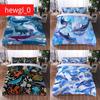 Sea Life Dolphin Bedding Set Doona Quilt Cover Duvet Cover PillowCase Queen