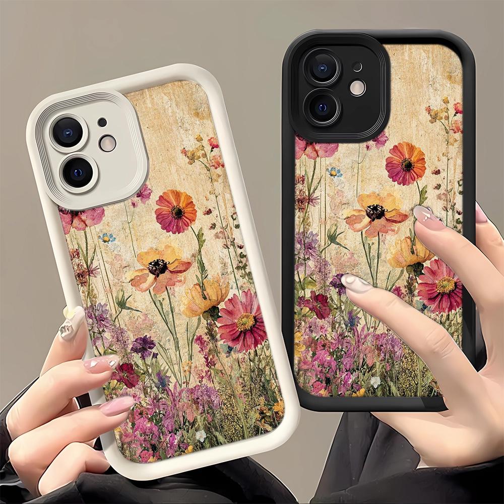 Sunflower Phone Case For IPhone 17 Air 16 15 14 13 12 11 Pro Max Shockproof Silicone Cover For IPhone 16 15 14 Plus Case Cover