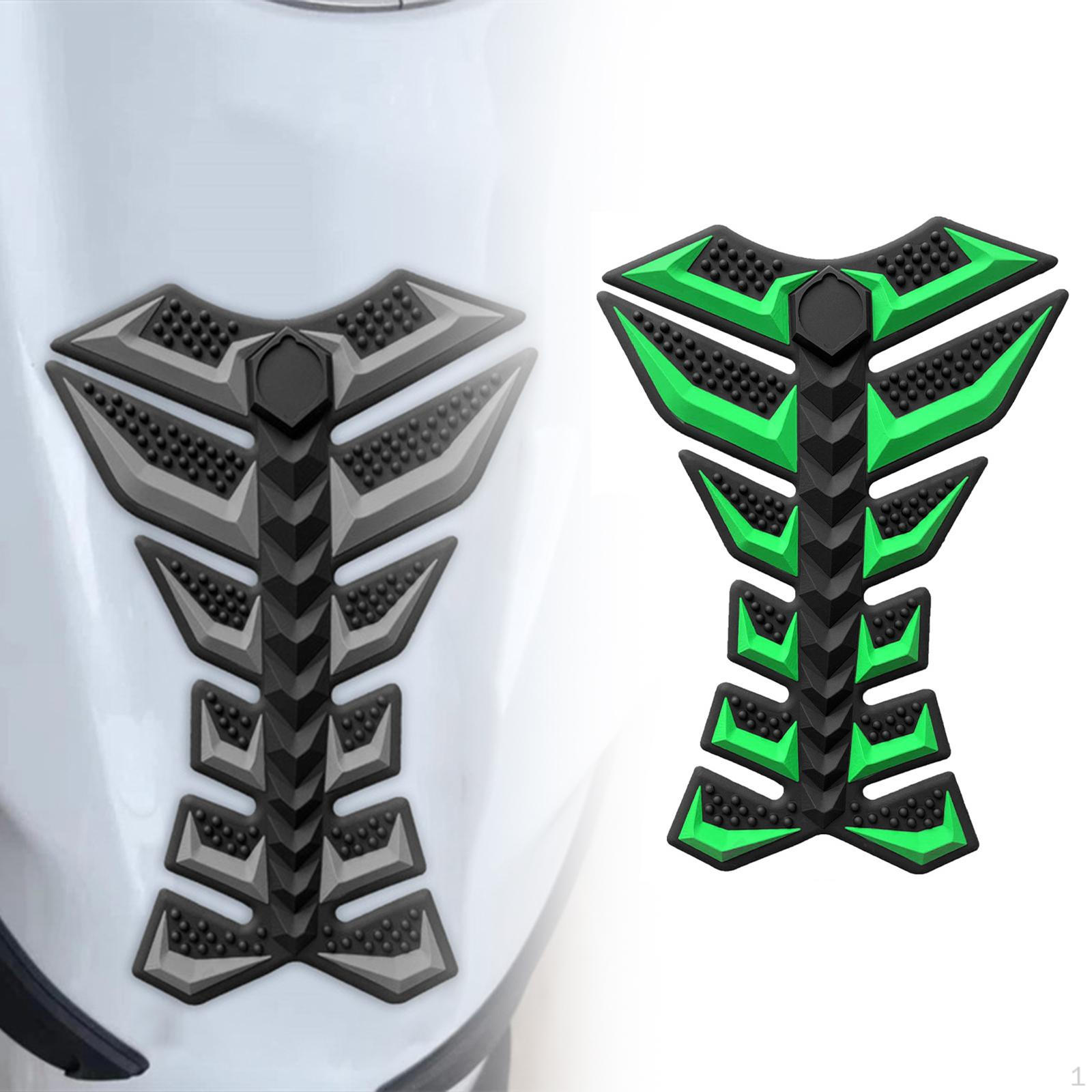 

3D наклейка на топливный бак мотоцикла зелёный