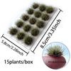Simulation Miniature Grass Cluster Model Miniature DIY Sand Table Grass Cluster  Home Garden