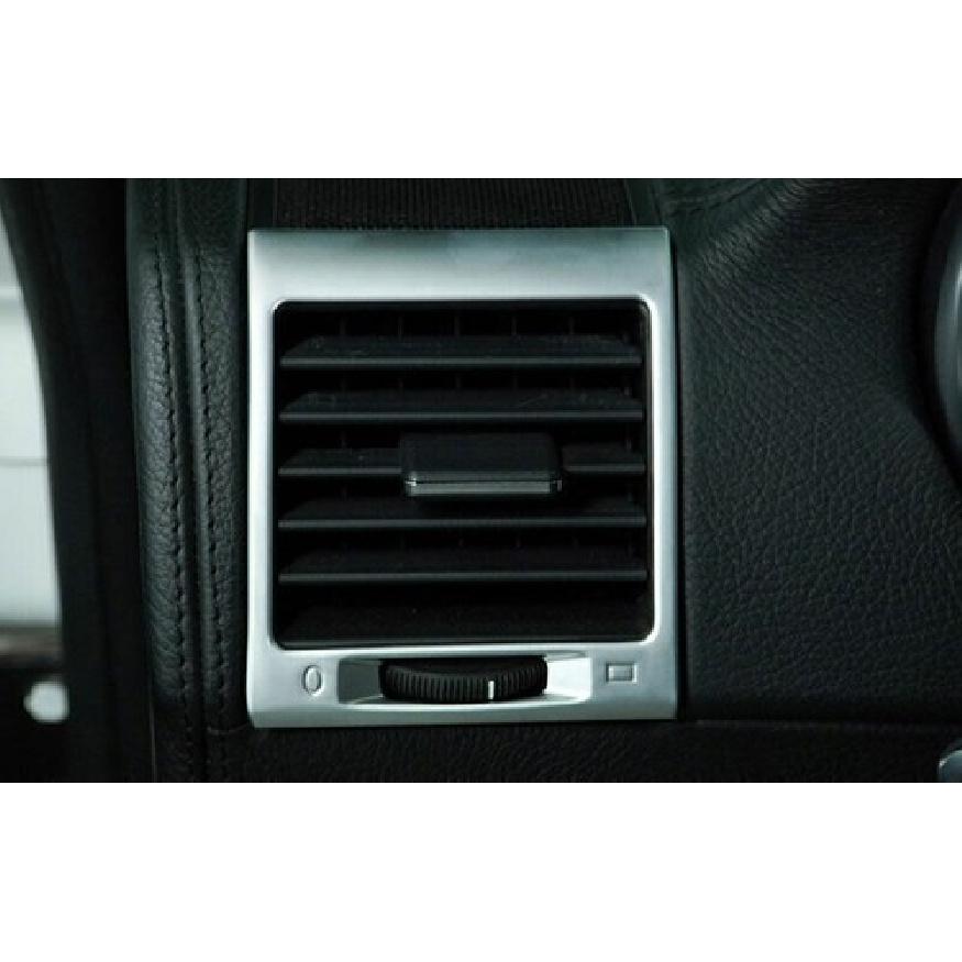 Matte Silver Air Outlet Vent Console L&R For Benz G-Class 2004-2018 Cover Trim