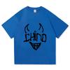 Chinopacas Devil Graphic Printing Hip Hop Vintage Tshirts American High Street Style Oneck High Quality Pure Cotton Unisex Unisex
