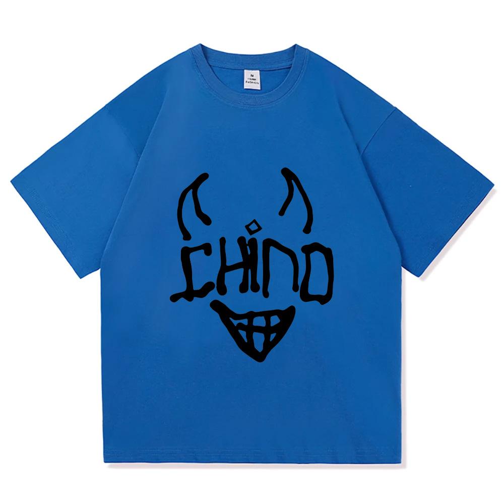 Chinopacas Devil Graphic Printing Hip Hop Vintage Tshirts American High Street Style Oneck High Quality Pure Cotton Unisex Unisex