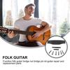 iplusmile Folk Guitar Saddle, Guitar Pin, 6-String Guitar Nut Saddle, Guitar Maintenance