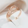Women's Rings Rose Gold Color Luxury Rings With Zircon For Women Gifts
