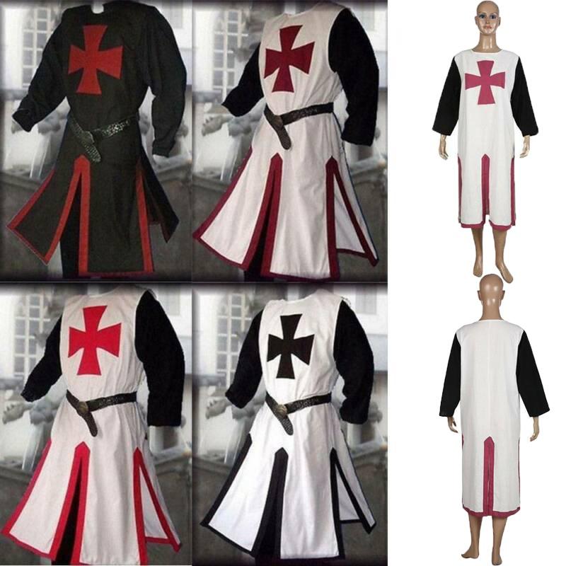 Deluxe Polyester Medieval Knight Long Sleeve Outfit Cosplay Costume
