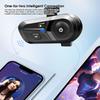 Motorcycle Helmet Headset BT5.3 Wireless Helmet Earphones Hands-free Call with Mic Intercom Headphones Waterproof for Helmet