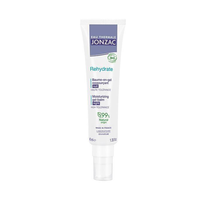 Baume en Gel Nuit - EAU THERMALE JONZAC - Rehydrate - Hypoallergénique - 40ml - Peaux Sensibles