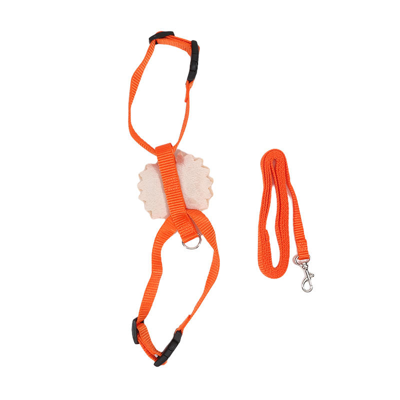 Outdoor Adjustable Rabbit Bunny Harness and Leash Small Pets Soft Vest Lead Leash for Kitten Puppy