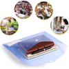 10 Pack Plastic File Folders with Label Pockets - US Letter & A4 Size Clear Document Envelopes, Assorted Color Poly Organizers for Office School
