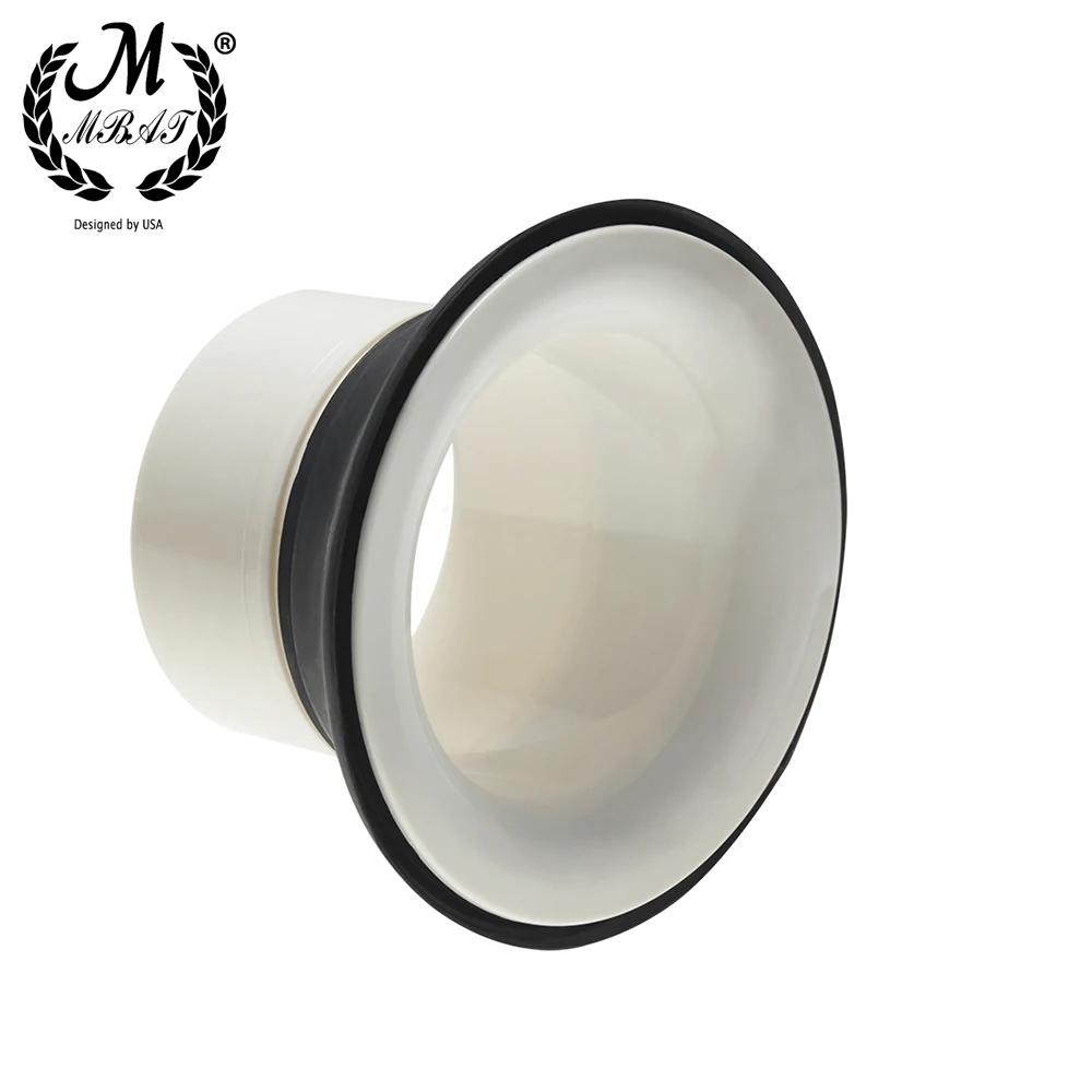 Bottom Drum Bass Loudspeaker Voice Sound Amplifier Bass Hole Protection Drum Woofer Percussion Instrument Accessories белый