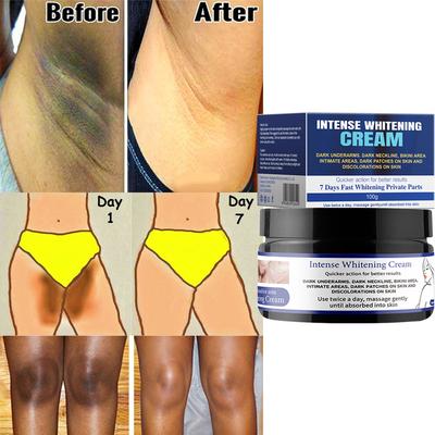 1 Stück AUFHELLENDE CREME Schneewittchen Private Creme Aufhellend und Verjüngend Achseln Oberschenkel Aufhellend und Entfernt Schwarze Creme