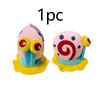 Sale 10Cm  Spongebob Patrick Star Gary Squidward Tentacles Plush Dolls Small Pendant Bag Hangings Christmas Birthday Gifts