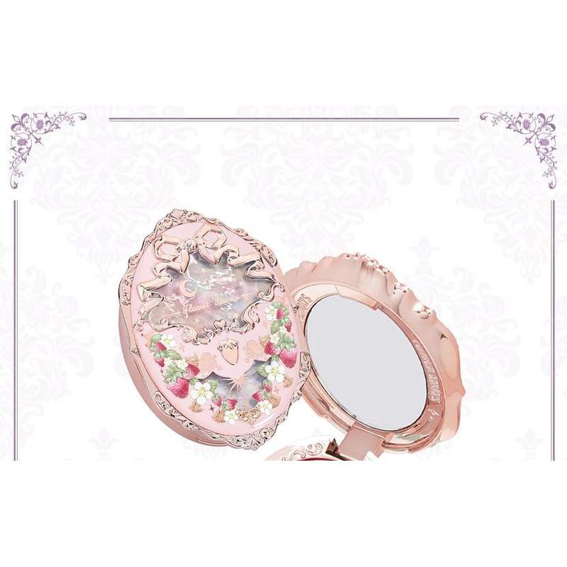 Flower Knows - Violet Strawberry Rococo Embossed Blush - G01