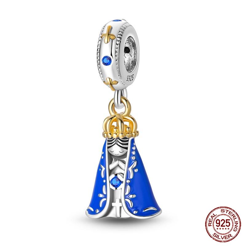 Serie Oceano - Ciondoli Perline Tartaruga Granchio Sirena in Rame Genuino Originale Adatti Per Bracciale da 3 mm Fai Da Te Creazione Pendente