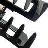 1/4Pcs Women Hair Claw Soft Silicone Anti-slip Teeth Back Head Hair Clip Geometric Shape Pain-Free Wear Hair Clamp