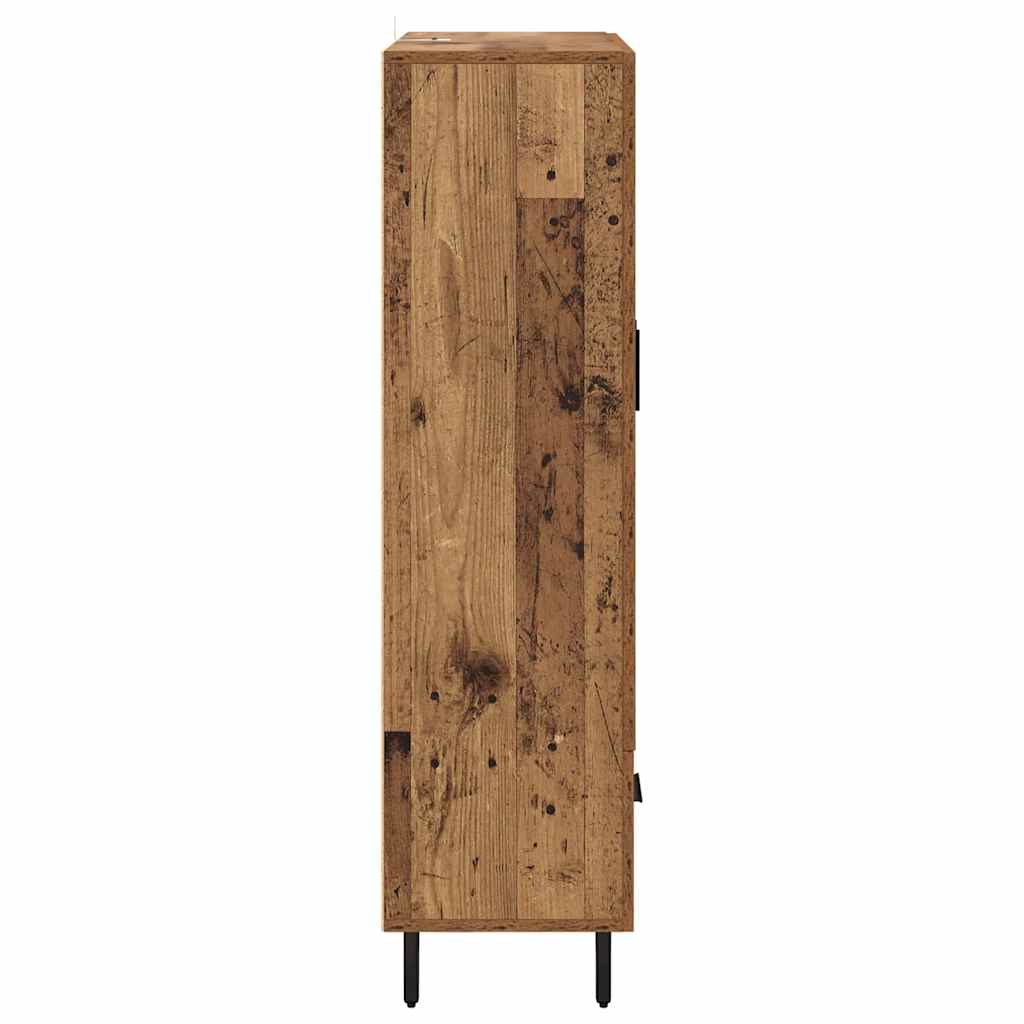 Highboard Altholz 69,5 x 31 x 115 cm Spanplatte