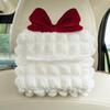 Puff Grid Car Seat Back Tissue Holder