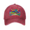 Geometric Colors Baseball Cap Sun Hat For Children Trucker Cap Beach Bag Golf Wear Womens Hats  Unisexs
